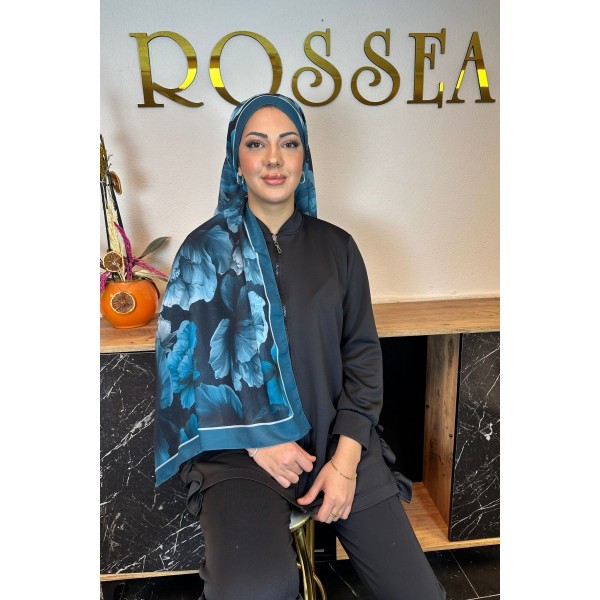 Desenli Soft Şal 031M